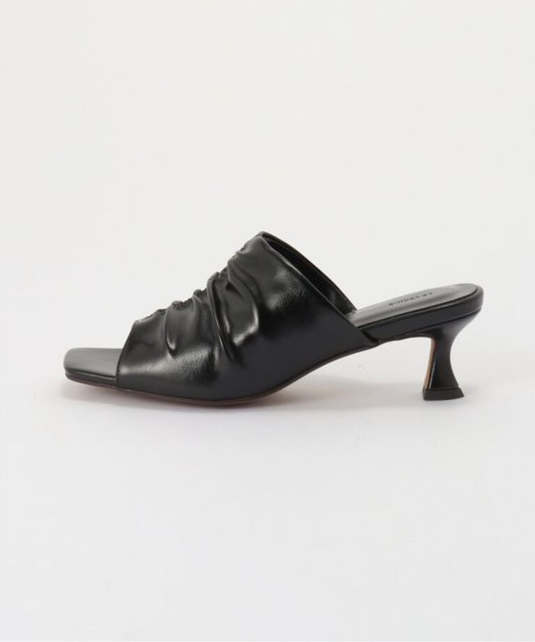 Oriens JOURNAL STANDARD「【LE VERNIS/ル・ベルニ】 Gather square mules 244-211 303」|サンダル|