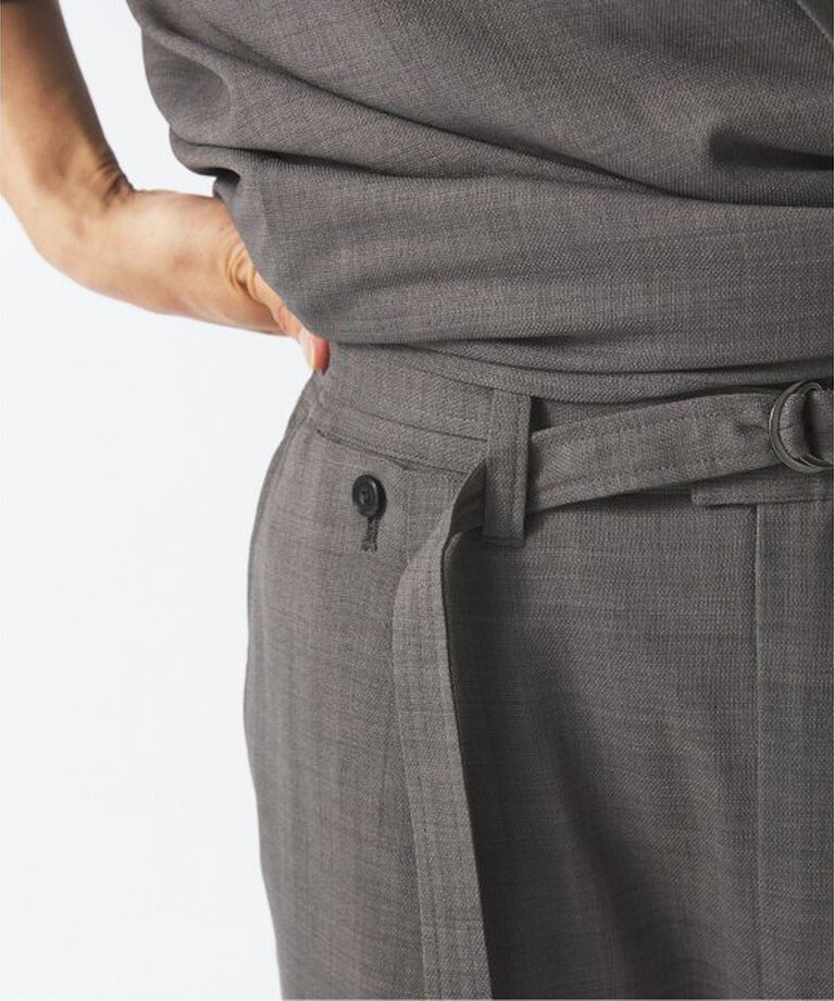 JOURNAL STANDARD relume「TECH バスケット ウォッシャブル メイクワイドスラックス」|スラックス|