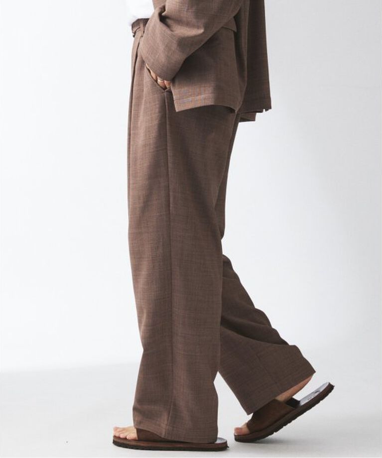 JOURNAL STANDARD relume「TECH バスケット ウォッシャブル メイクワイドスラックス」|スラックス|
