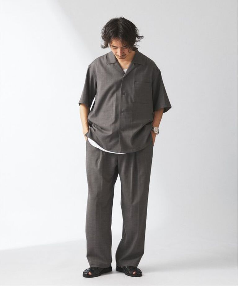 JOURNAL STANDARD relume「TECH バスケット ウォッシャブル メイクワイドスラックス」|スラックス|