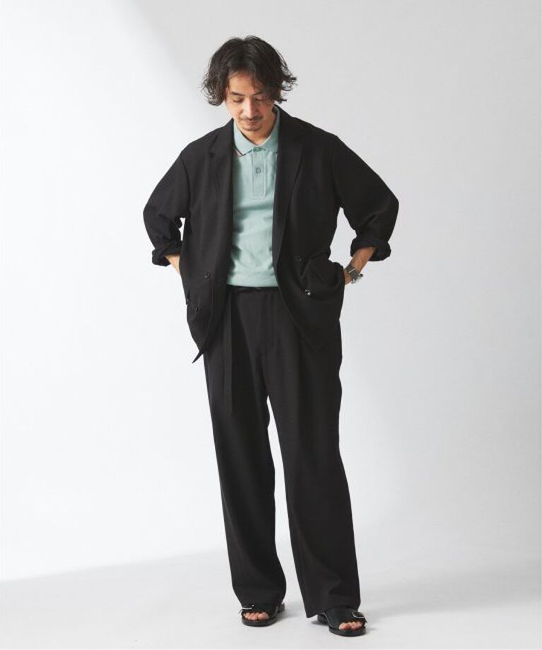 JOURNAL STANDARD relume「TECH バスケット ウォッシャブル メイクワイドスラックス」|スラックス|