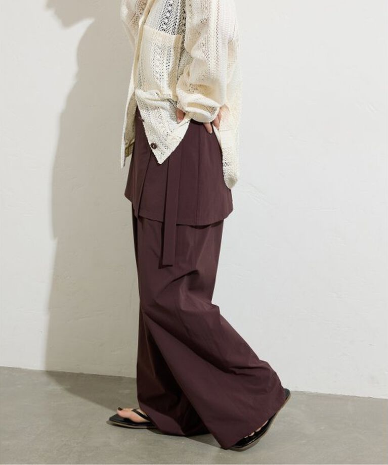JOURNAL STANDARD「【＆FUNCTION】【接触冷感/撥水】ナイロンストレッチレイヤードパンツ」|その他|