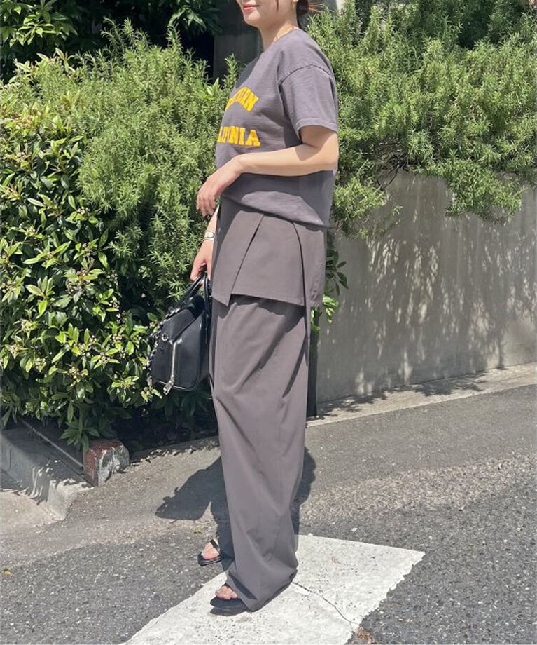 JOURNAL STANDARD「【＆FUNCTION】【接触冷感/撥水】ナイロンストレッチレイヤードパンツ」|その他|