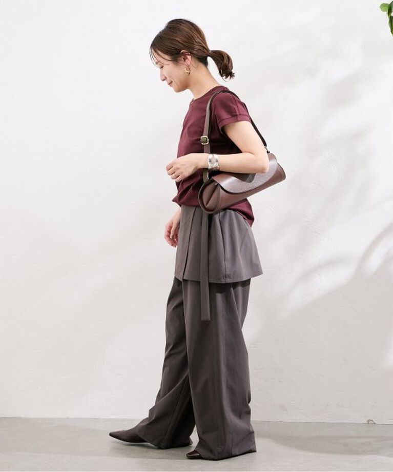 JOURNAL STANDARD「【＆FUNCTION】【接触冷感/撥水】ナイロンストレッチレイヤードパンツ」|その他|