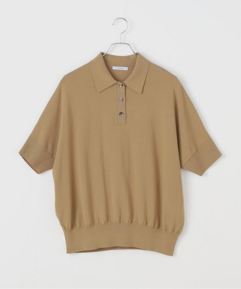 JOURNAL STANDARD「アイスコットンオーバーサイズポロシャツ」|ポロシャツ|ベージュ
