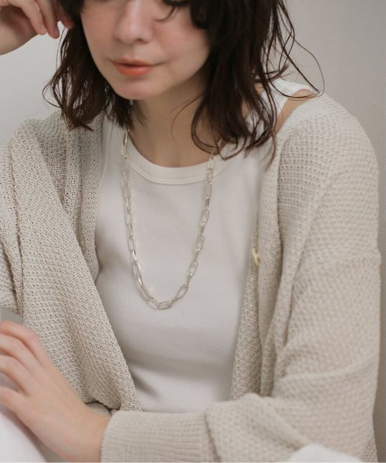 FRAMeWORK「【ERICKA NICOLAS BEGAY/エリッカ ニコラス ビゲイ】HAND MADE LOOP CHAIN」|ネックレス|シルバー
