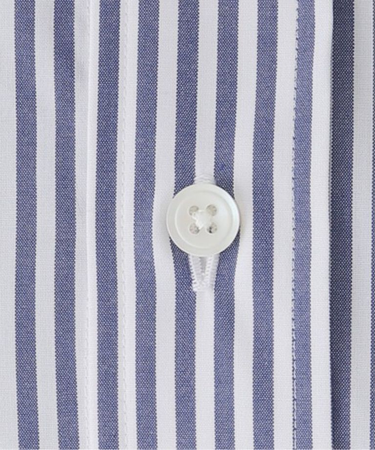 Spick and Span「《追加》CO/PEストライプヘムギャザーシャツ」|シャツ・ブラウス|