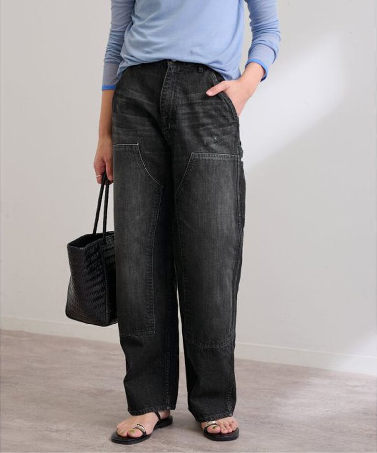 FRAMeWORK「JANE SMITH/ジェーンスミス DENIM DOUBLE KNEE パンツ」|デニム|