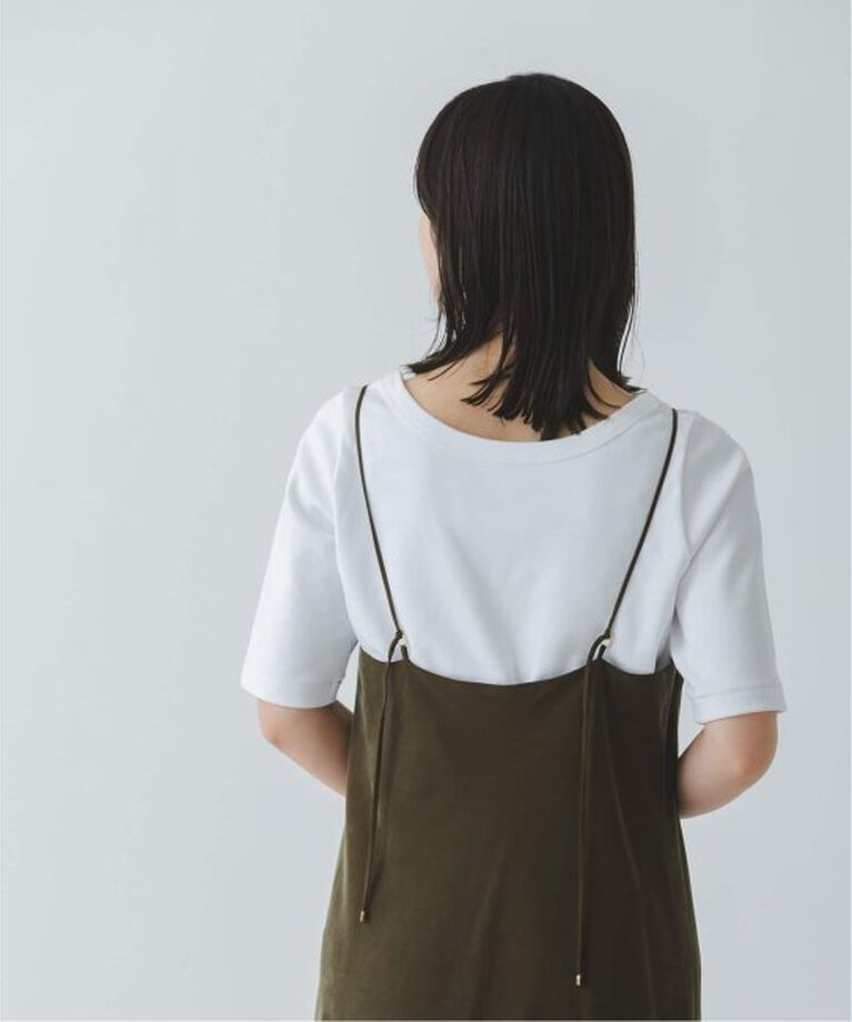 NOBLE「《追加》スビンコットンソフトスクエアーネックTシャツ」|Tシャツ・カットソー|