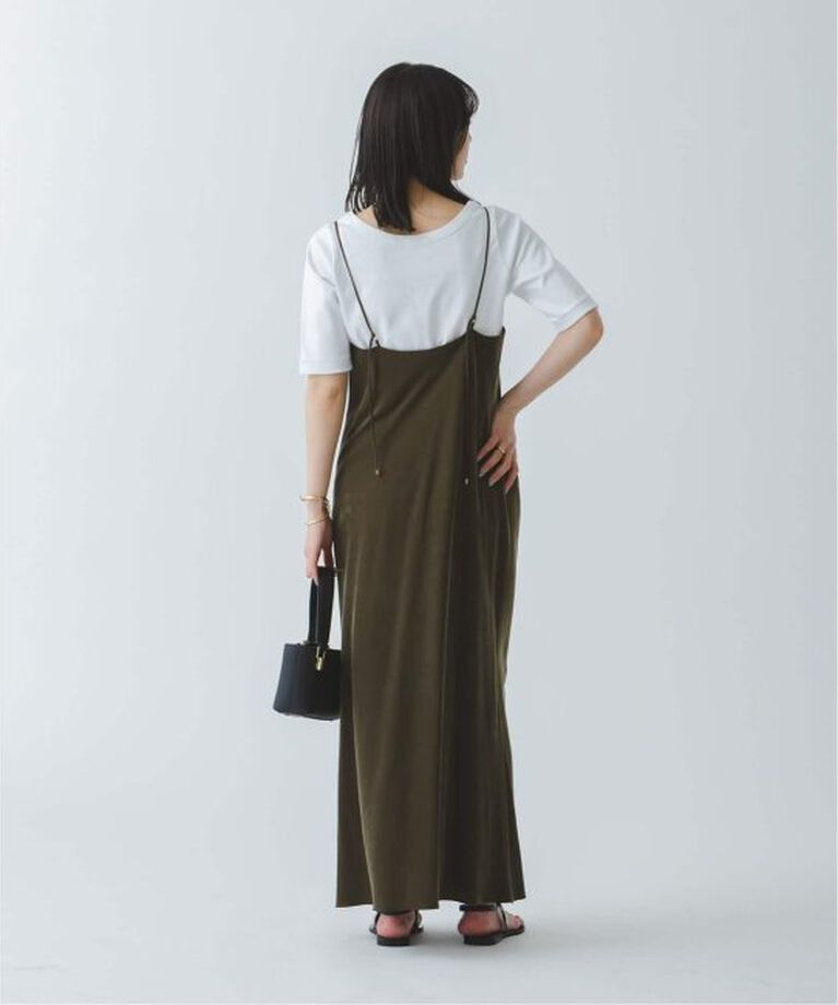 NOBLE「《追加》スビンコットンソフトスクエアーネックTシャツ」|Tシャツ・カットソー|