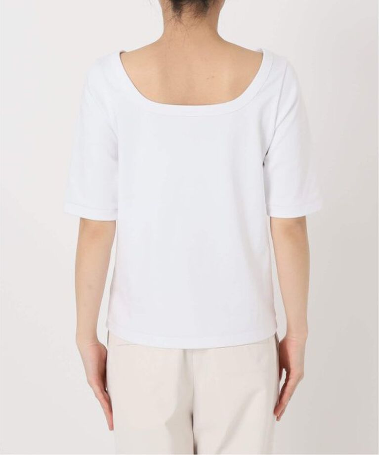 NOBLE「《追加》スビンコットンソフトスクエアーネックTシャツ」|Tシャツ・カットソー|