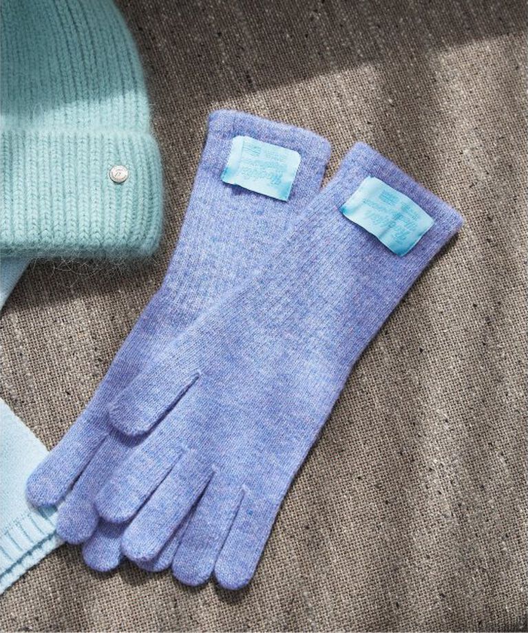  「ROCKFISH / ロックフィッシュ FLUFFY LONGグローブ」|手袋|ブルー A