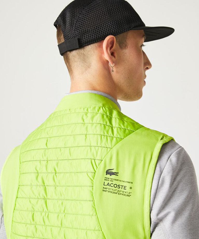 LACOSTE「リバーシブルパッデッドベスト」|ベスト・ジレ|