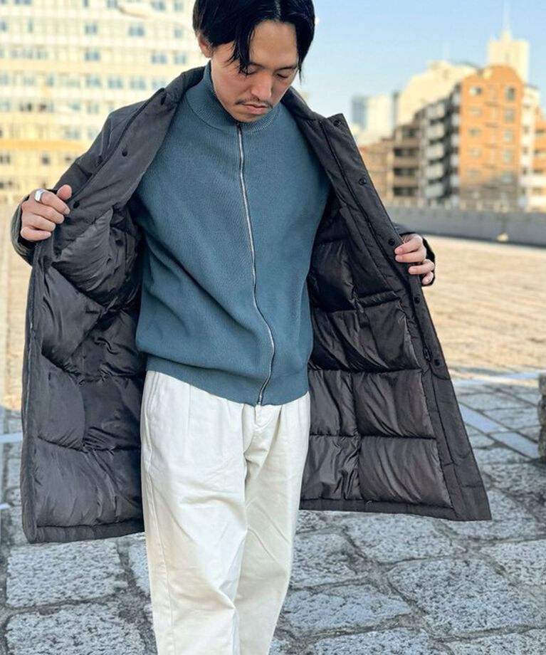 NOLLEY'S goodman「【TAION/タイオン】別注ダウンステンカラーコート」|ダウン|