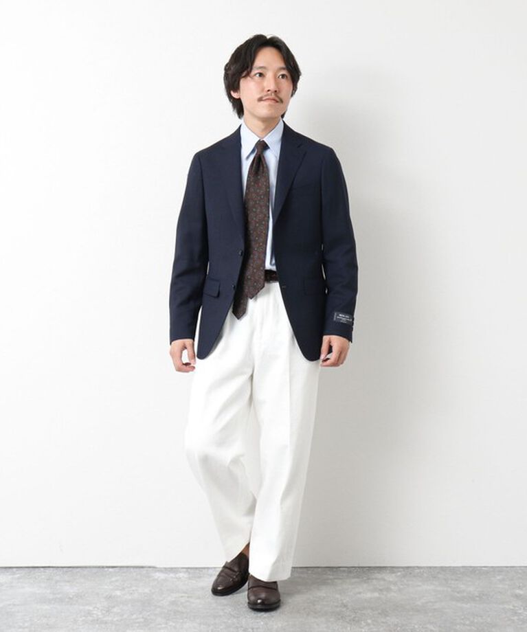 NOLLEY'S goodman「《ビジカジ対応》IMPORT FABRIC JACKET 25SS」|テーラードジャケット|