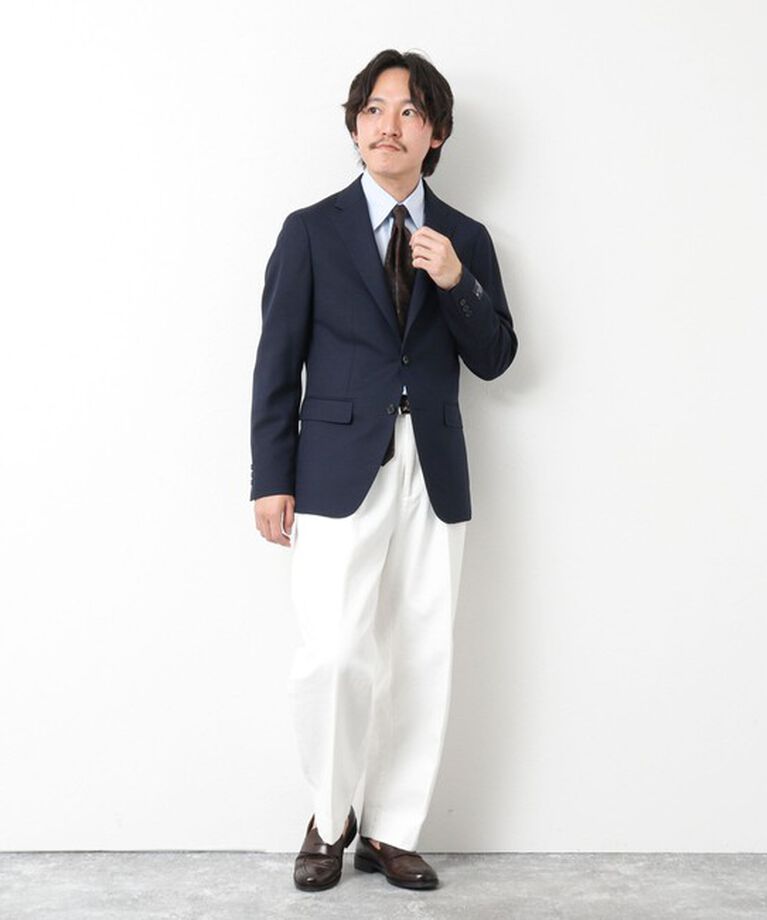 NOLLEY'S goodman「《ビジカジ対応》IMPORT FABRIC JACKET 25SS」|テーラードジャケット|