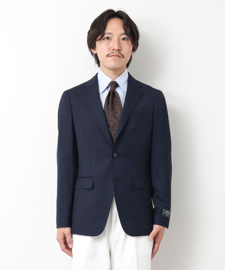 NOLLEY'S goodman「《ビジカジ対応》IMPORT FABRIC JACKET 25SS」|テーラードジャケット|
