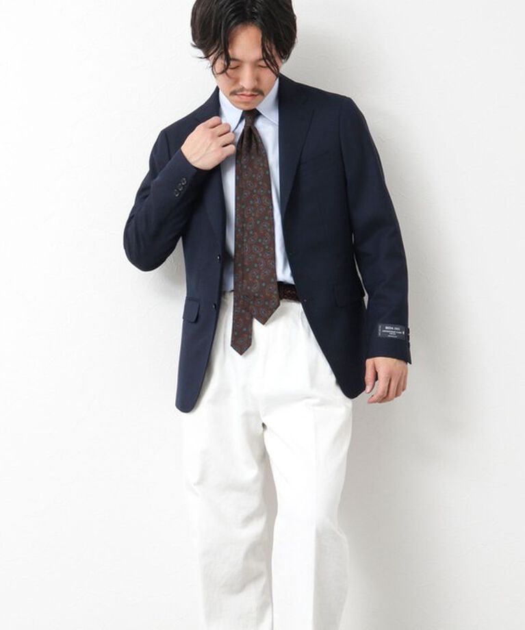 NOLLEY'S goodman「《ビジカジ対応》IMPORT FABRIC JACKET 25SS」|テーラードジャケット|