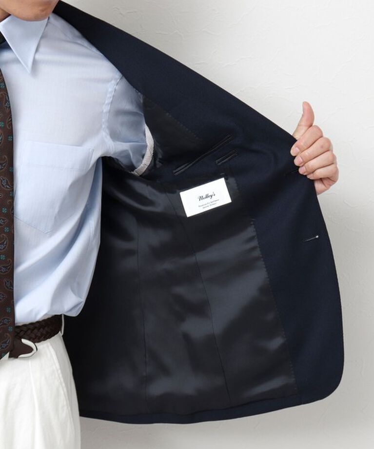 NOLLEY'S goodman「《ビジカジ対応》IMPORT FABRIC JACKET 25SS」|テーラードジャケット|