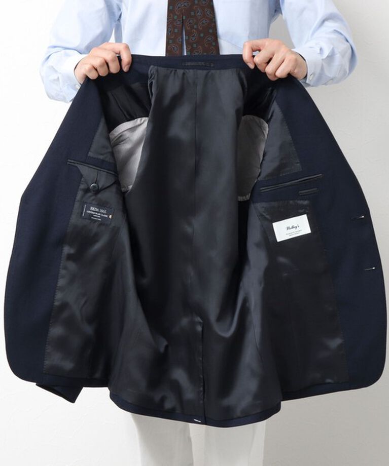 NOLLEY'S goodman「《ビジカジ対応》IMPORT FABRIC JACKET 25SS」|テーラードジャケット|