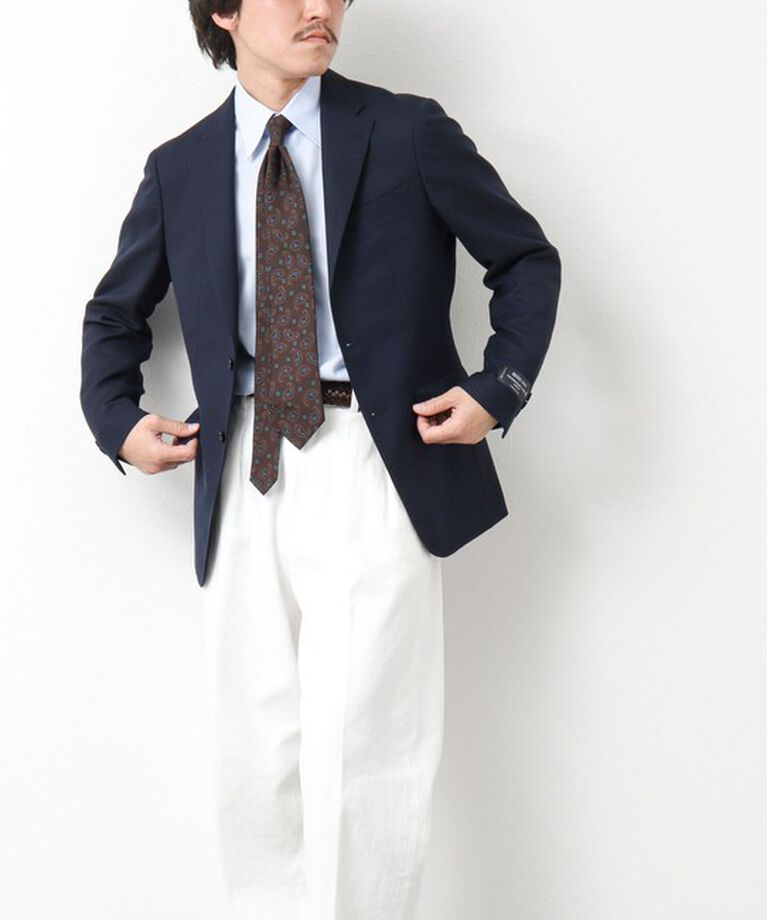 NOLLEY'S goodman「《ビジカジ対応》IMPORT FABRIC JACKET 25SS」|テーラードジャケット|