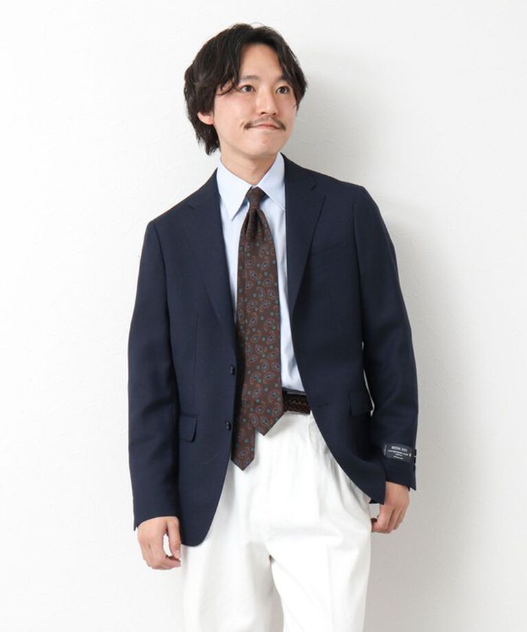 NOLLEY'S goodman「《ビジカジ対応》IMPORT FABRIC JACKET 25SS」|テーラードジャケット|