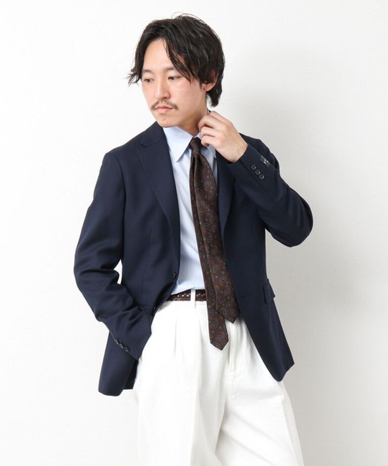 NOLLEY'S goodman「《ビジカジ対応》IMPORT FABRIC JACKET 25SS」|テーラードジャケット|