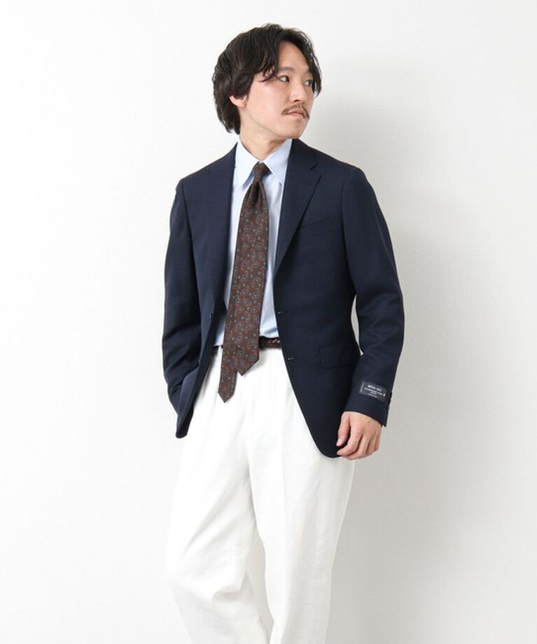 NOLLEY'S goodman「《ビジカジ対応》IMPORT FABRIC JACKET 25SS」|テーラードジャケット|