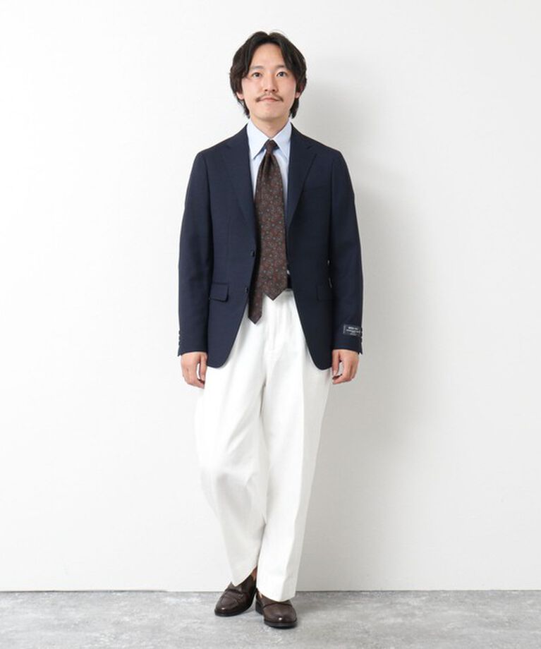 NOLLEY'S goodman「《ビジカジ対応》IMPORT FABRIC JACKET 25SS」|テーラードジャケット|