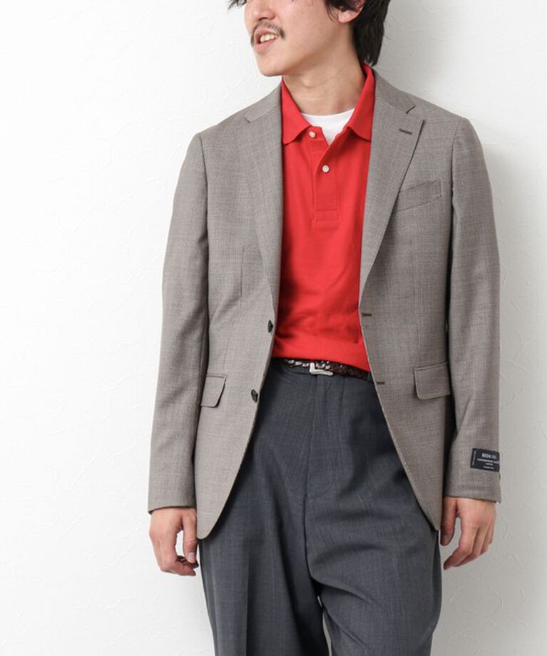 NOLLEY'S goodman「《ビジカジ対応》IMPORT FABRIC JACKET 25SS」|テーラードジャケット|