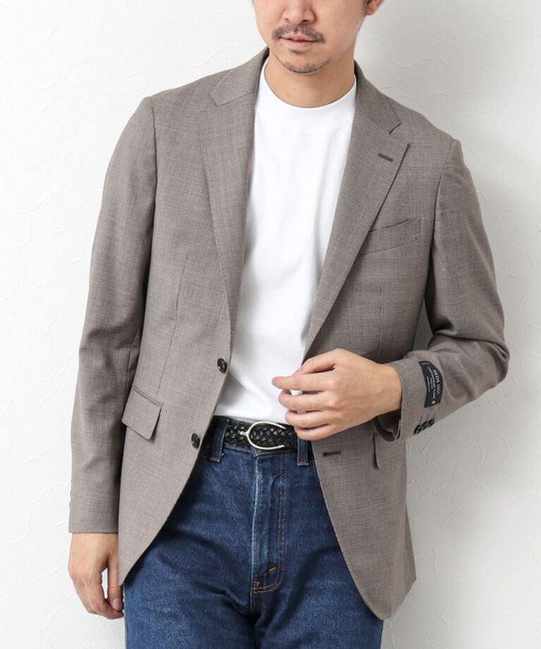 NOLLEY'S goodman「《ビジカジ対応》IMPORT FABRIC JACKET 25SS」|テーラードジャケット|