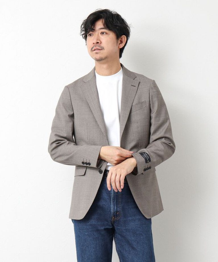 NOLLEY'S goodman「《ビジカジ対応》IMPORT FABRIC JACKET 25SS」|テーラードジャケット|