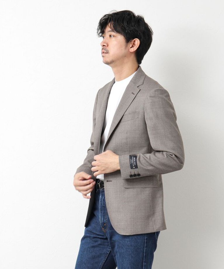 NOLLEY'S goodman「《ビジカジ対応》IMPORT FABRIC JACKET 25SS」|テーラードジャケット|