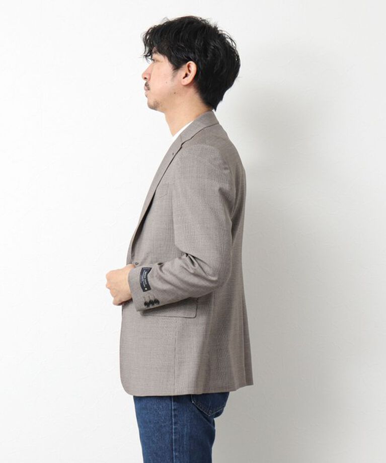 NOLLEY'S goodman「《ビジカジ対応》IMPORT FABRIC JACKET 25SS」|テーラードジャケット|