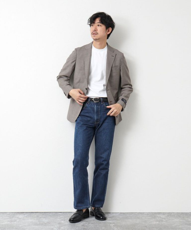 NOLLEY'S goodman「《ビジカジ対応》IMPORT FABRIC JACKET 25SS」|テーラードジャケット|