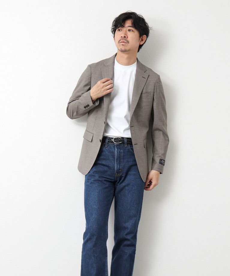 NOLLEY'S goodman「《ビジカジ対応》IMPORT FABRIC JACKET 25SS」|テーラードジャケット|