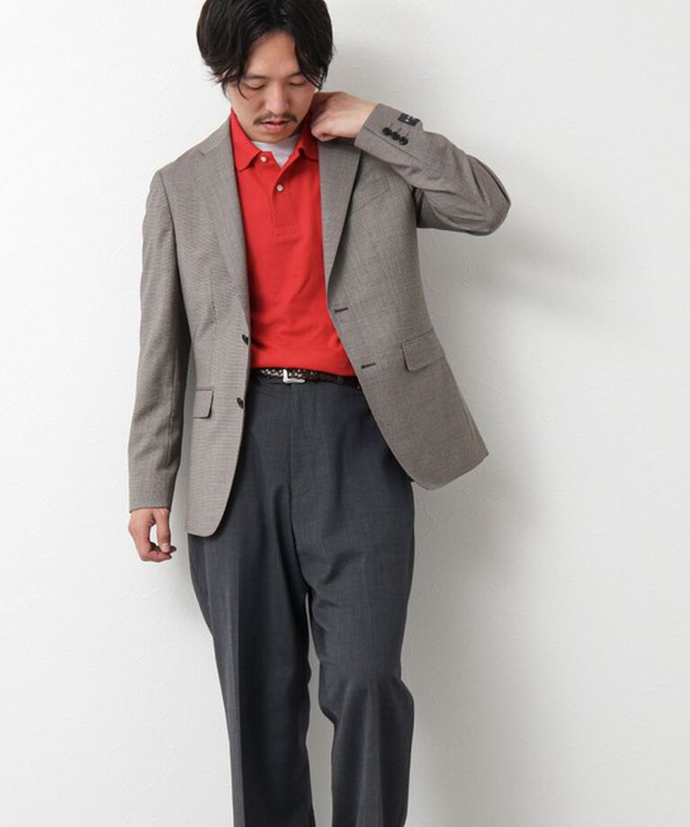 NOLLEY'S goodman「《ビジカジ対応》IMPORT FABRIC JACKET 25SS」|テーラードジャケット|