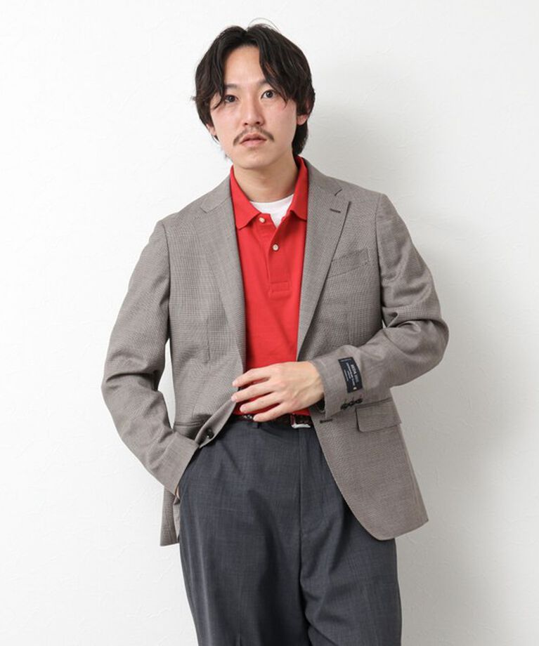 NOLLEY'S goodman「《ビジカジ対応》IMPORT FABRIC JACKET 25SS」|テーラードジャケット|