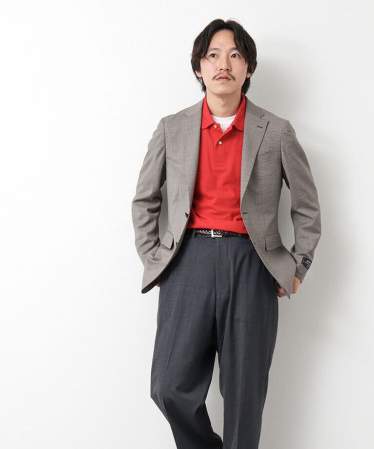 NOLLEY'S goodman「《ビジカジ対応》IMPORT FABRIC JACKET 25SS」|テーラードジャケット|