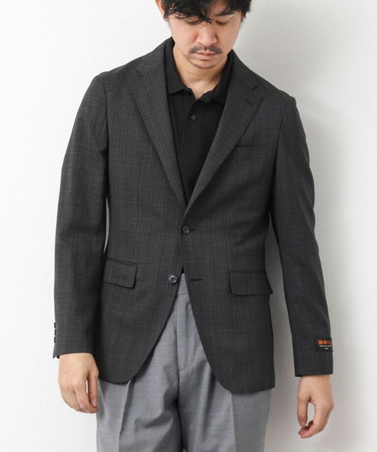 NOLLEY'S goodman「《ビジカジ対応》IMPORT FABRIC JACKET 25SS」|テーラードジャケット|