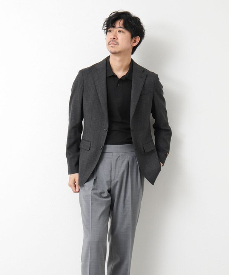 NOLLEY'S goodman「《ビジカジ対応》IMPORT FABRIC JACKET 25SS」|テーラードジャケット|