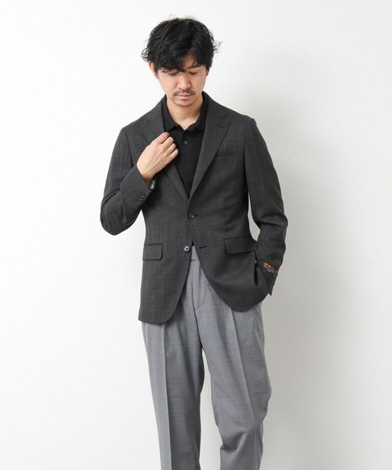 NOLLEY'S goodman「《ビジカジ対応》IMPORT FABRIC JACKET 25SS」|テーラードジャケット|