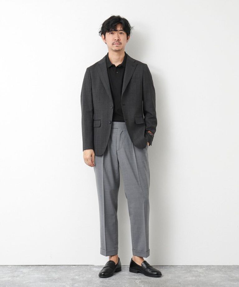 NOLLEY'S goodman「《ビジカジ対応》IMPORT FABRIC JACKET 25SS」|テーラードジャケット|