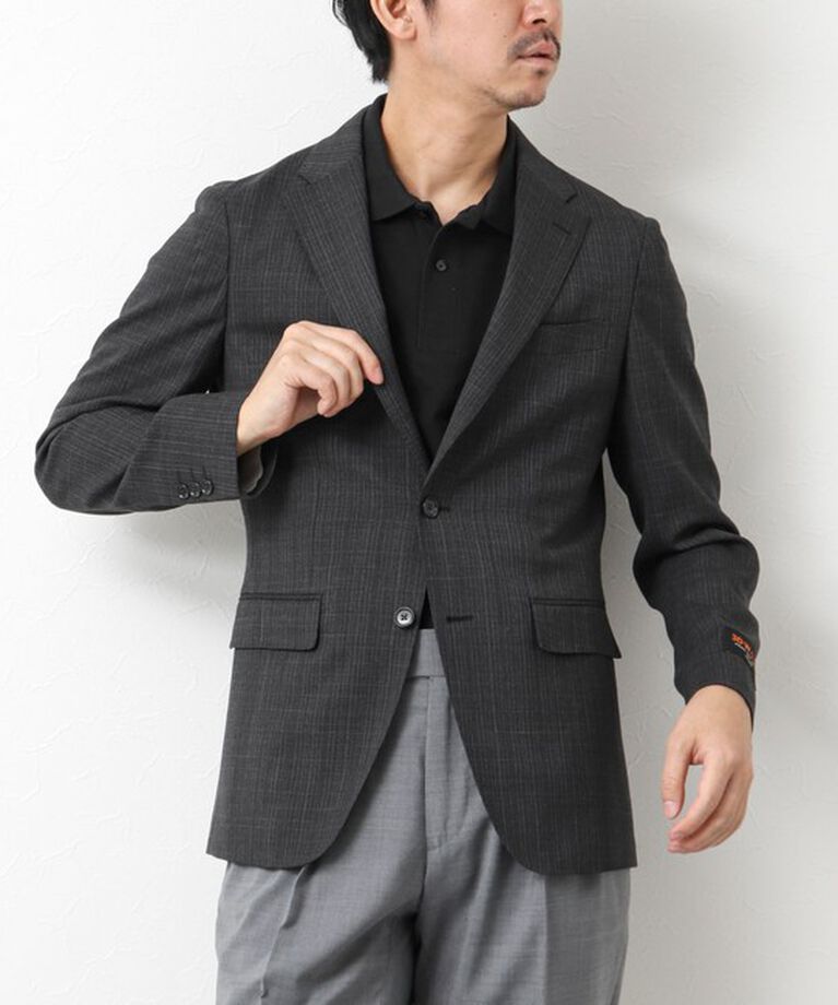 NOLLEY'S goodman「《ビジカジ対応》IMPORT FABRIC JACKET 25SS」|テーラードジャケット|