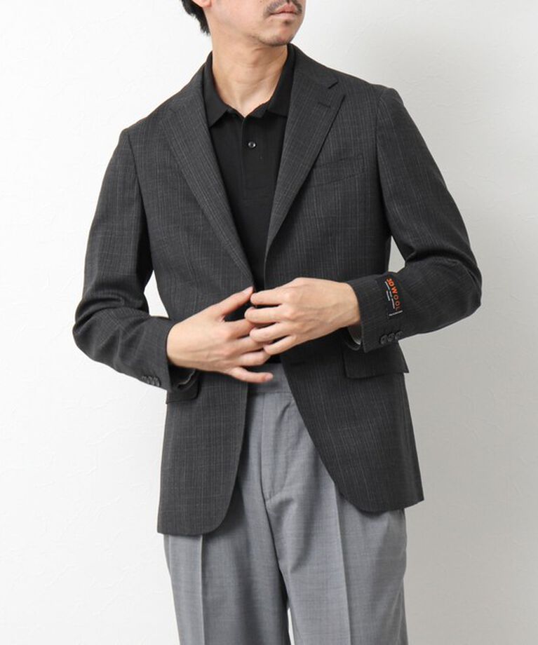 NOLLEY'S goodman「《ビジカジ対応》IMPORT FABRIC JACKET 25SS」|テーラードジャケット|