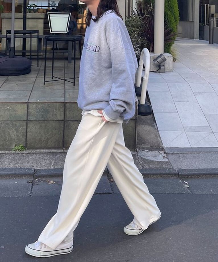 fredy emue「とろみツイルスラックスイージーパンツ」|その他|