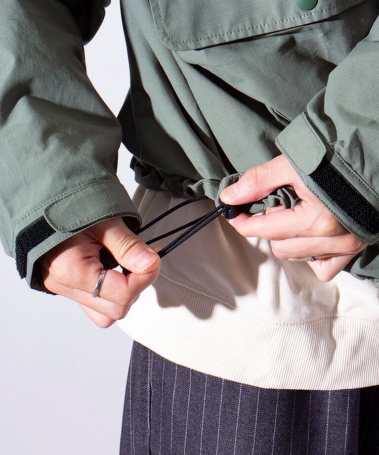 GLOSTER「【限定展開】【KELTY×GLOSTER】別注  ミリタリー ユーティリティ フィッシングジャケット」|ブルゾン・スタジャン|
