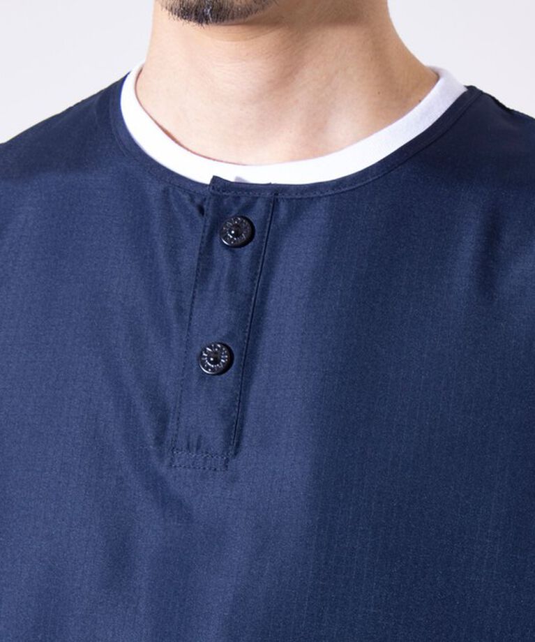 GLOSTER「【TAION/タイオン】別注 ミリタリー Ripstop ヘンリーネック 半袖Tシャツ ユニセックス」|Tシャツ・カットソー|