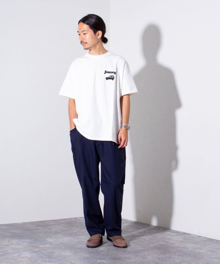 GLOSTER「【WILDERNESS EXPERIENCE×JIMNY】別注バックプリント Tシャツ」|Tシャツ・カットソー|