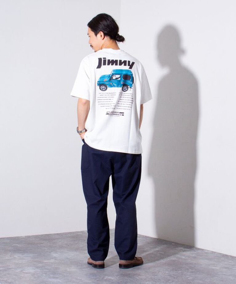 GLOSTER「【WILDERNESS EXPERIENCE×JIMNY】別注バックプリント Tシャツ」|Tシャツ・カットソー|